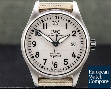 iwc mark 18 review|iwc mark xviii white dial.